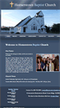 Mobile Screenshot of hornerstownbaptist.org